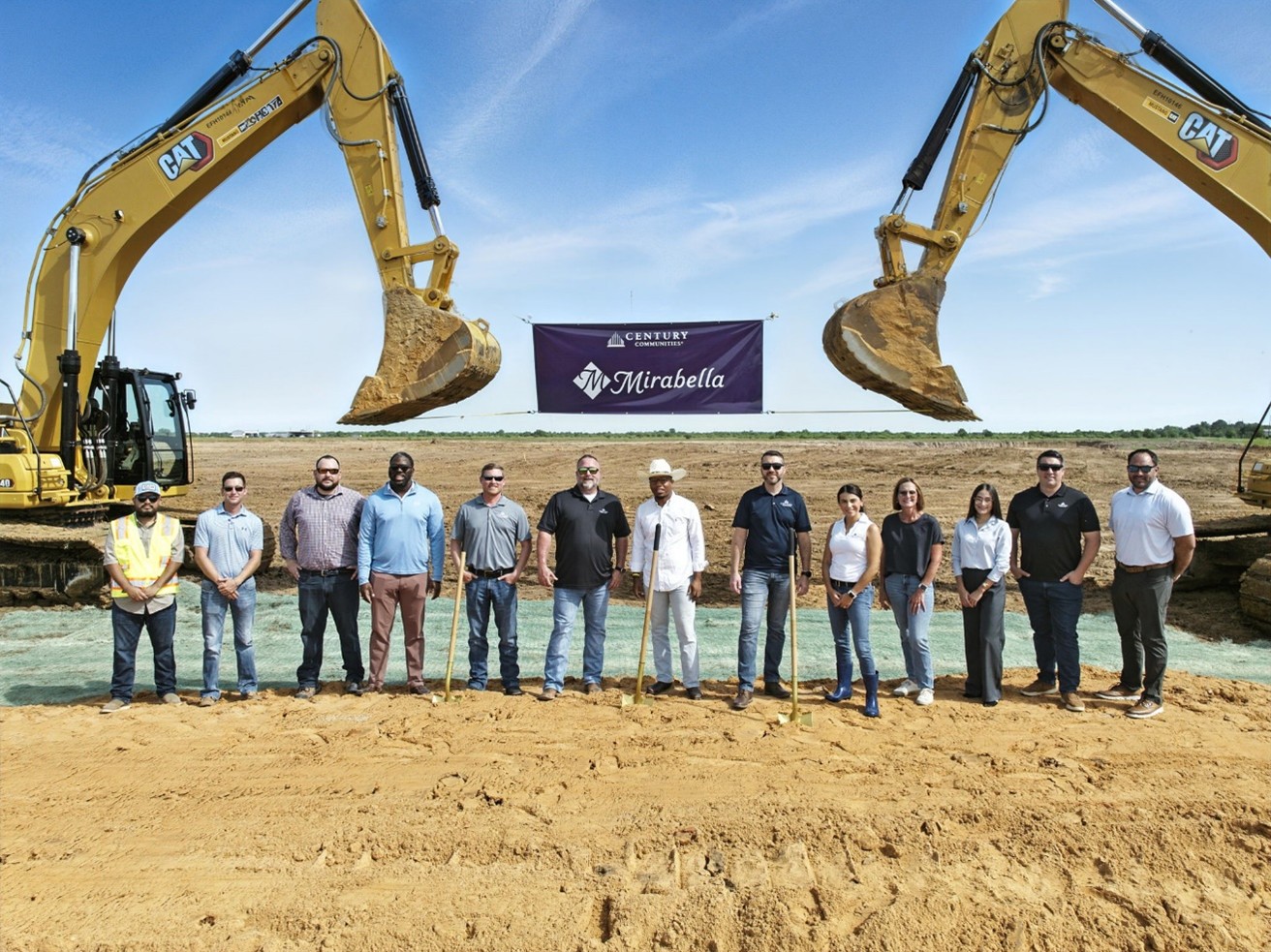 Groundbreaking at Mirabella in Brookshire, TX