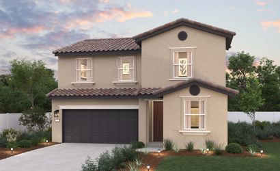A house with a garage.