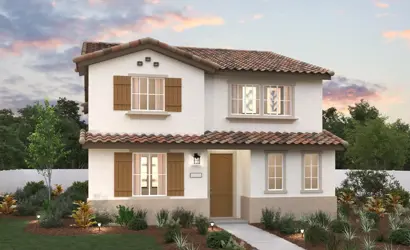 A house with a driveway.