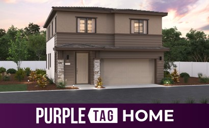 A house with a garage.