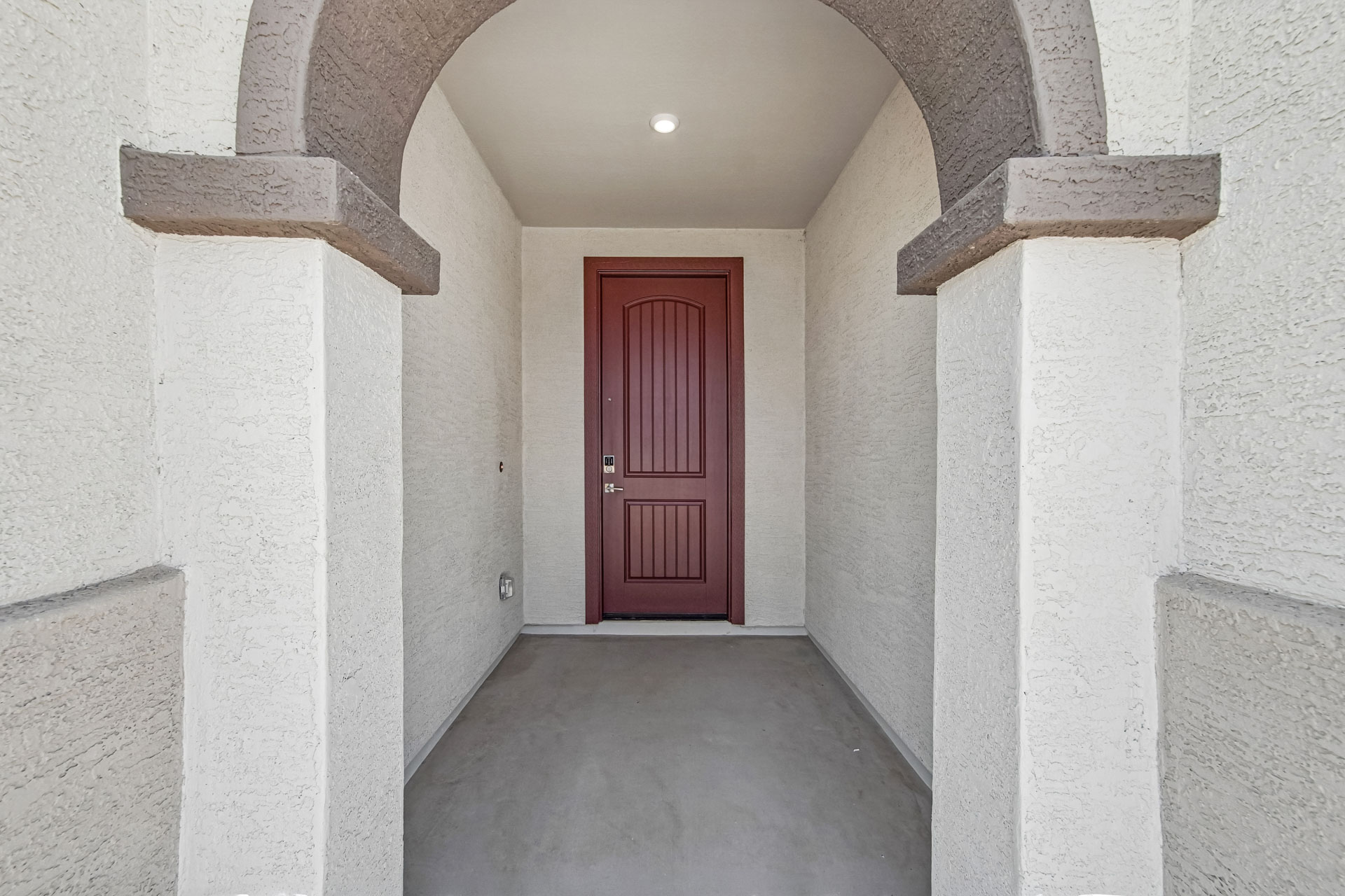 A door in a building.