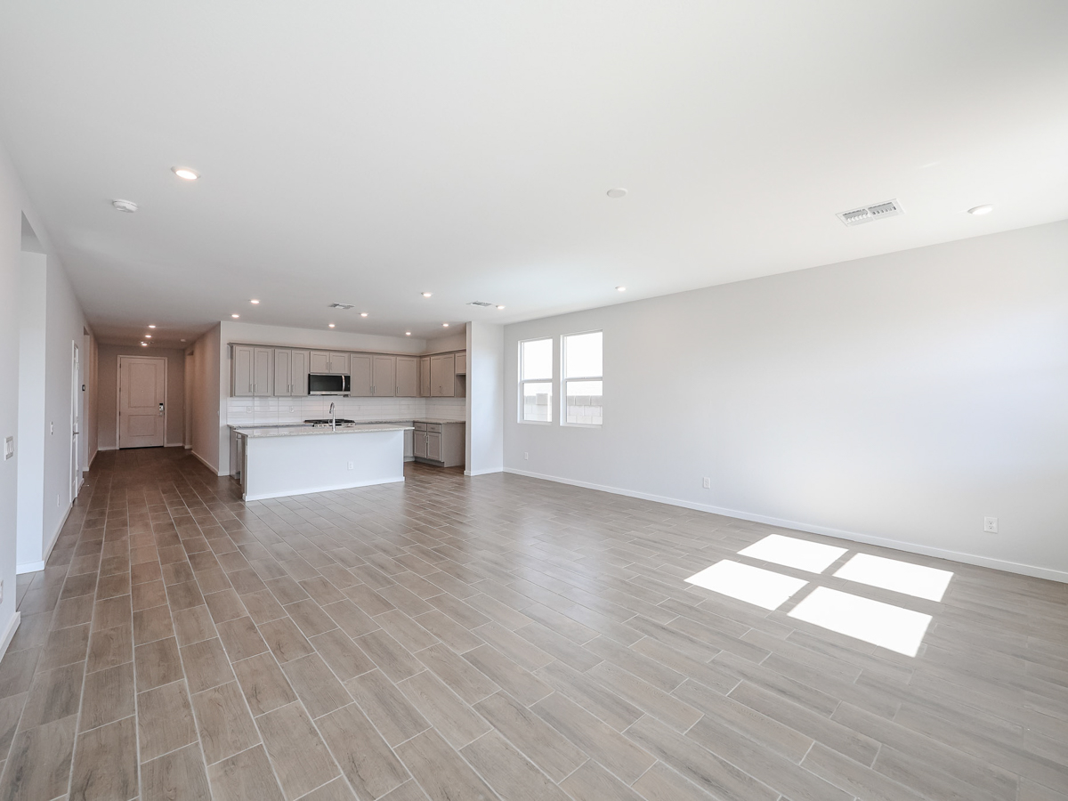 A large empty room.