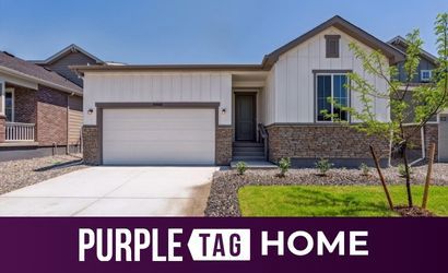 A house with a garage.
