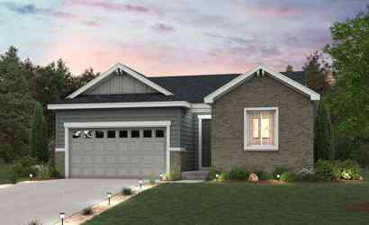 A house with a driveway.