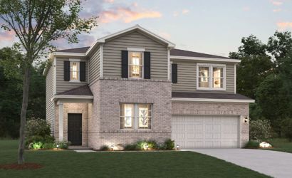 A house with a garage.