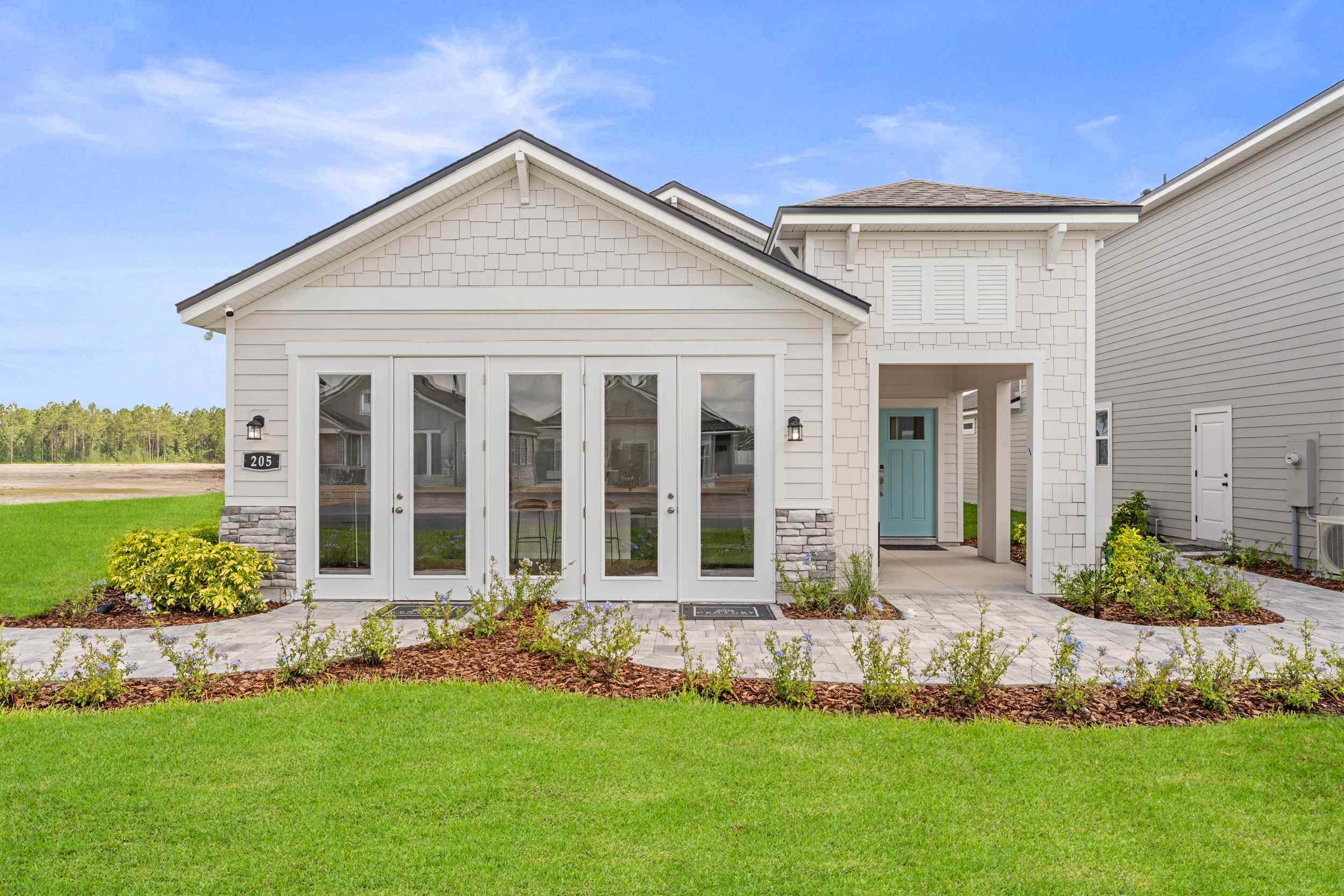 Laurel II Model Home Exterior at Camden Woods in Kingsland, GA