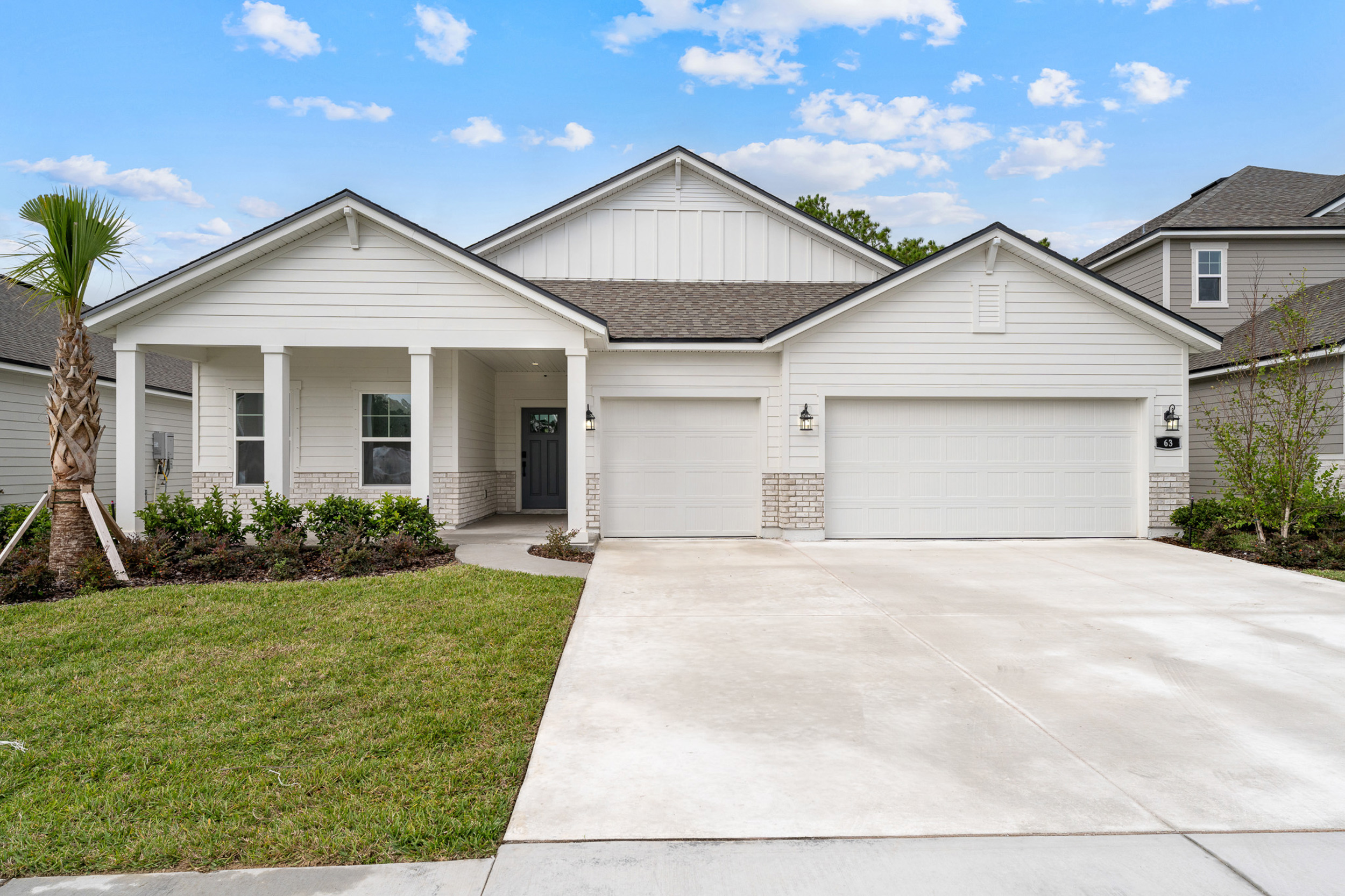 Lot 194 Front Exterior at Reserve East in Flagler Beach
