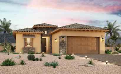 A house with a driveway.