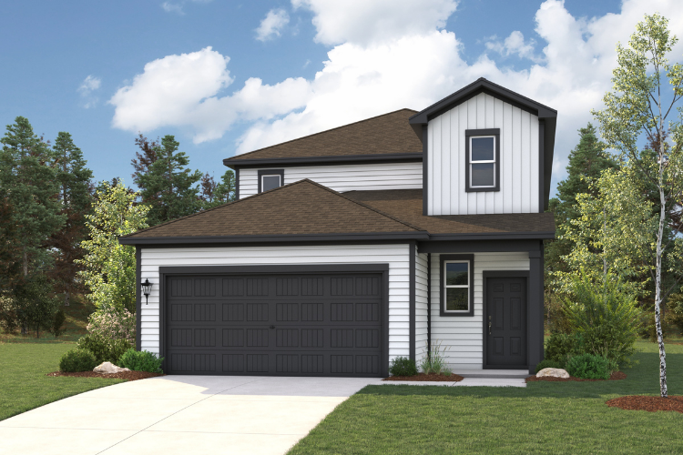 Willow plan, elevation A