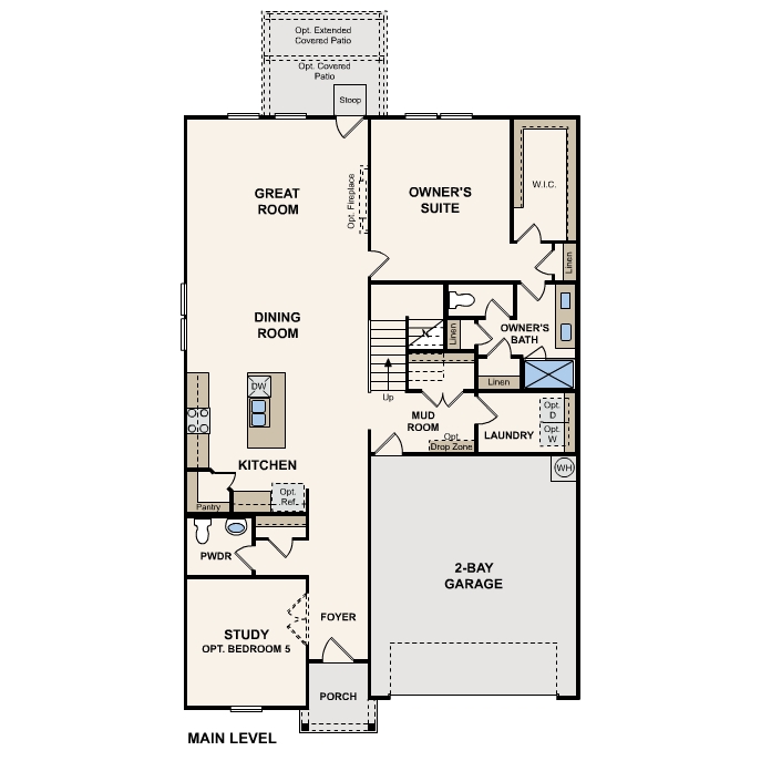 Savannah plan, first floor