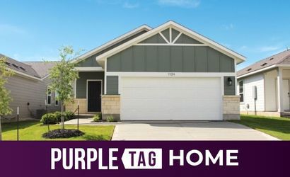 A house with a garage.