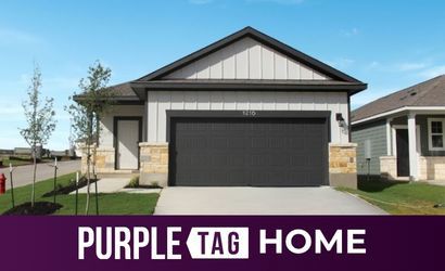 A house with a garage.