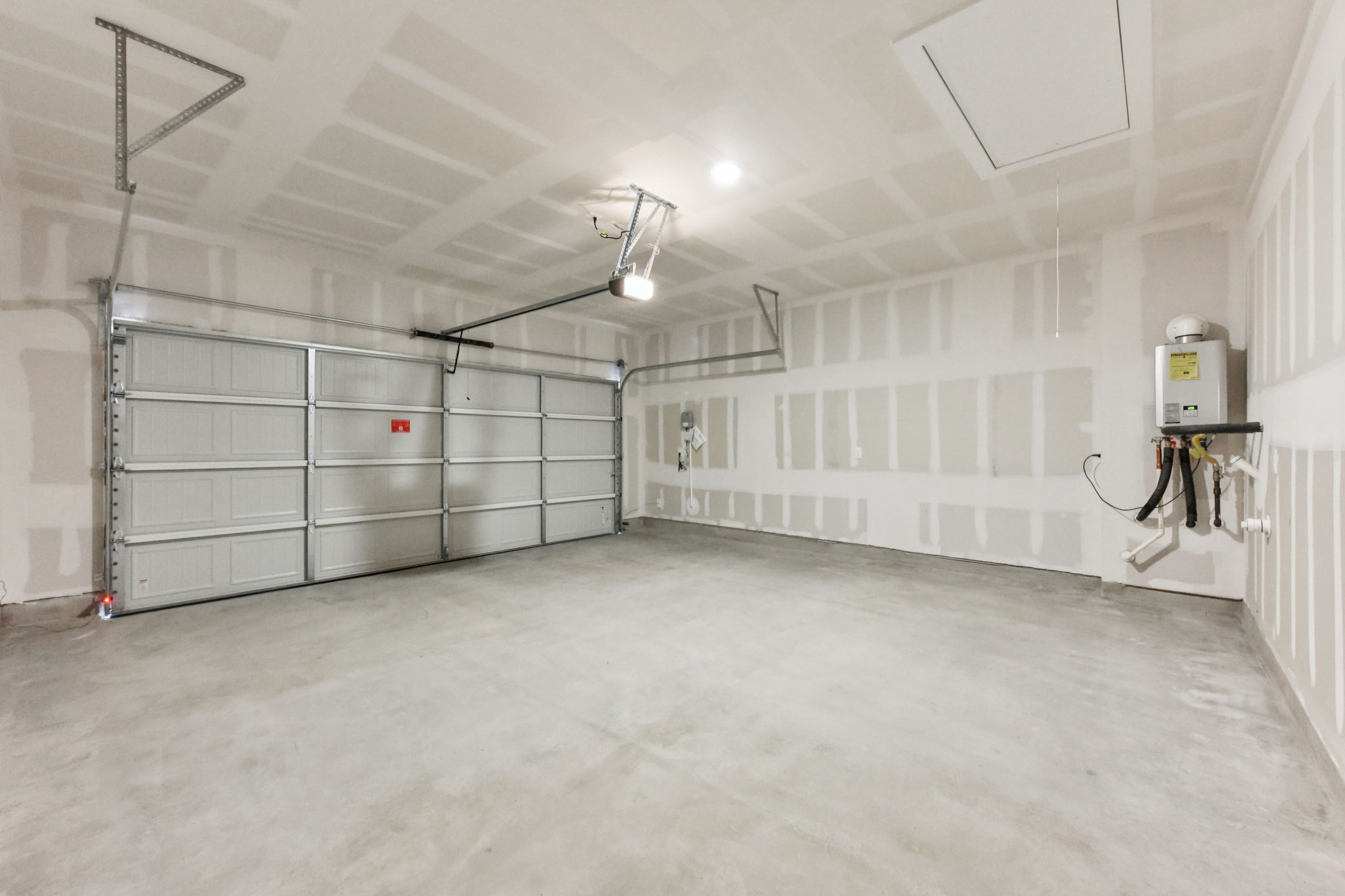A large empty room.