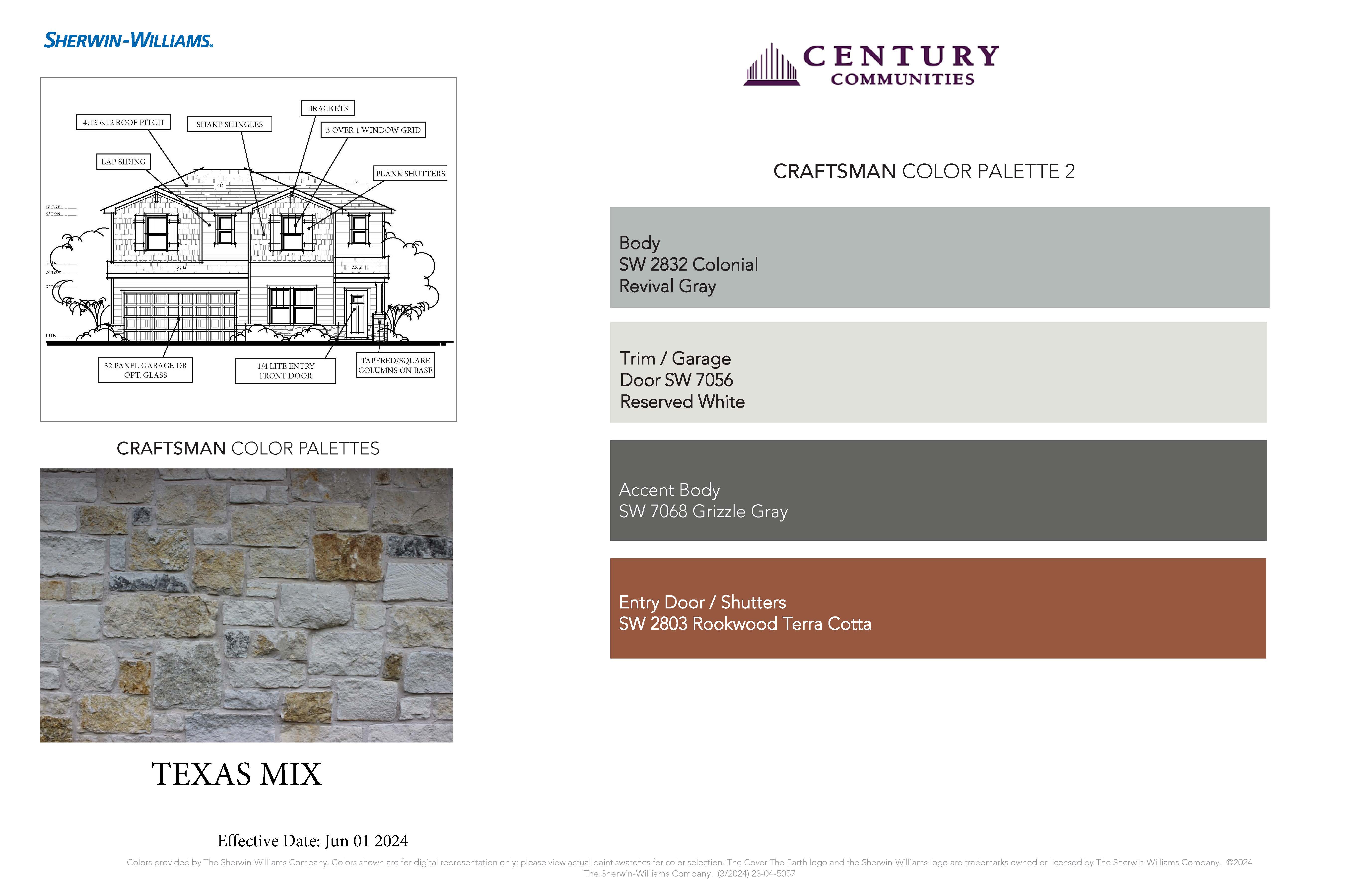 Craftsman Color Palette - 2