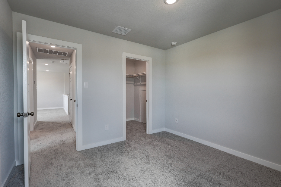 A room with white walls.