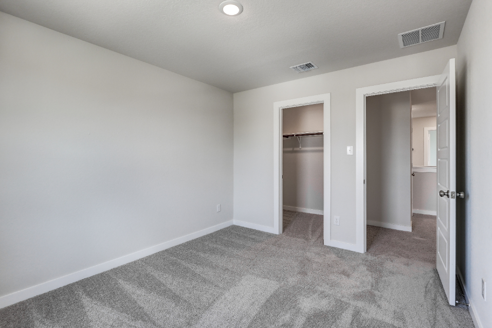 A room with white walls.