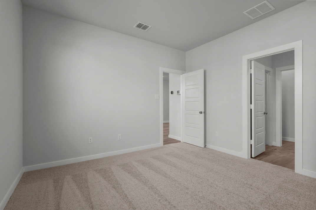 A room with white walls.