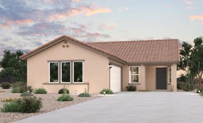 A house with a driveway.